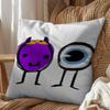 game Egg Tax Duo Wemmbu Eggchan Pillow Case Anti-dustmite Pillowcase Invisible zipper silky short plush Sofa cushion cover