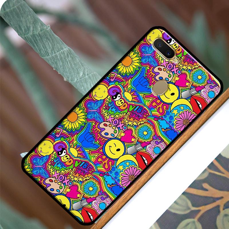 Oppo A94 Oppo A9 2021 Back Cover Printed Oppo A9 2020 Cover Black