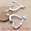 Big Heart Shaped Charms Pendant For Bracelet Necklace Jewelry Making Craft Findings