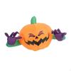 Halloween Inflatable Pumpkin Decoration LED Lighted Scary Outdoor Yard Decor
