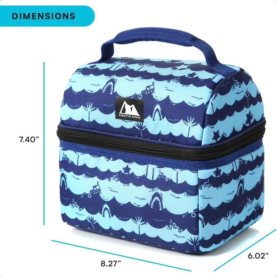 

Набор Arctic Zone Lunch Bucket с пакетом льда 210 г и контейнером для сэндвичей Deep United States