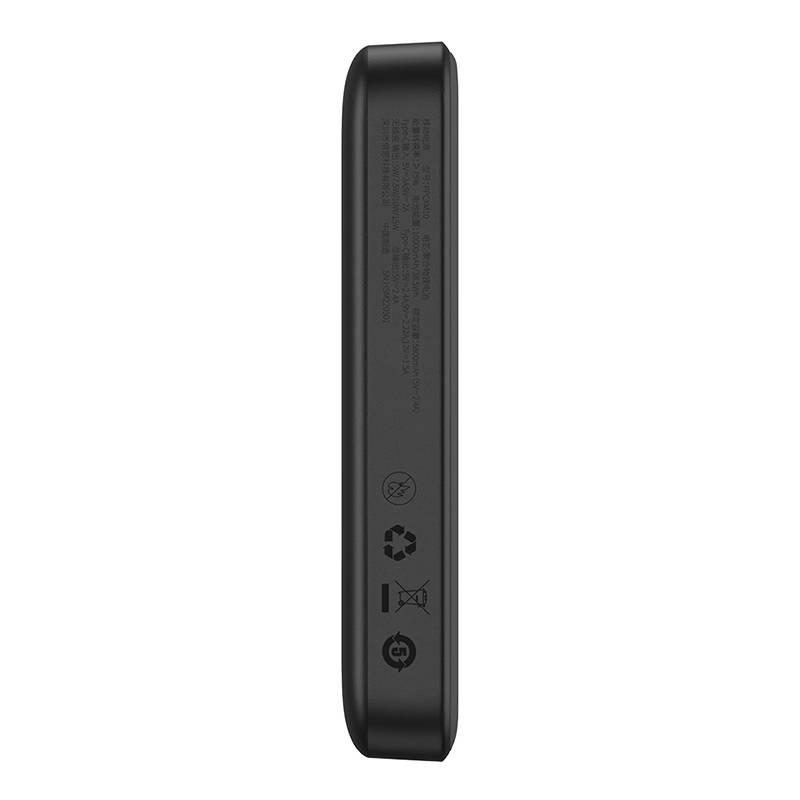 Magnetic Power Bank Baseus Magnetic Mini 10000mAh, USB-C 20W Magsafe (Black)