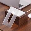 Chinese Style Walnut Wood Desktop Tissue Box