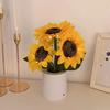Yousheng LED Sunflower Lamp USB Powered Table Lamp Decorative Sunflower Night Light Valentine's Day Gifts for Women Mom Wife Girlfriend