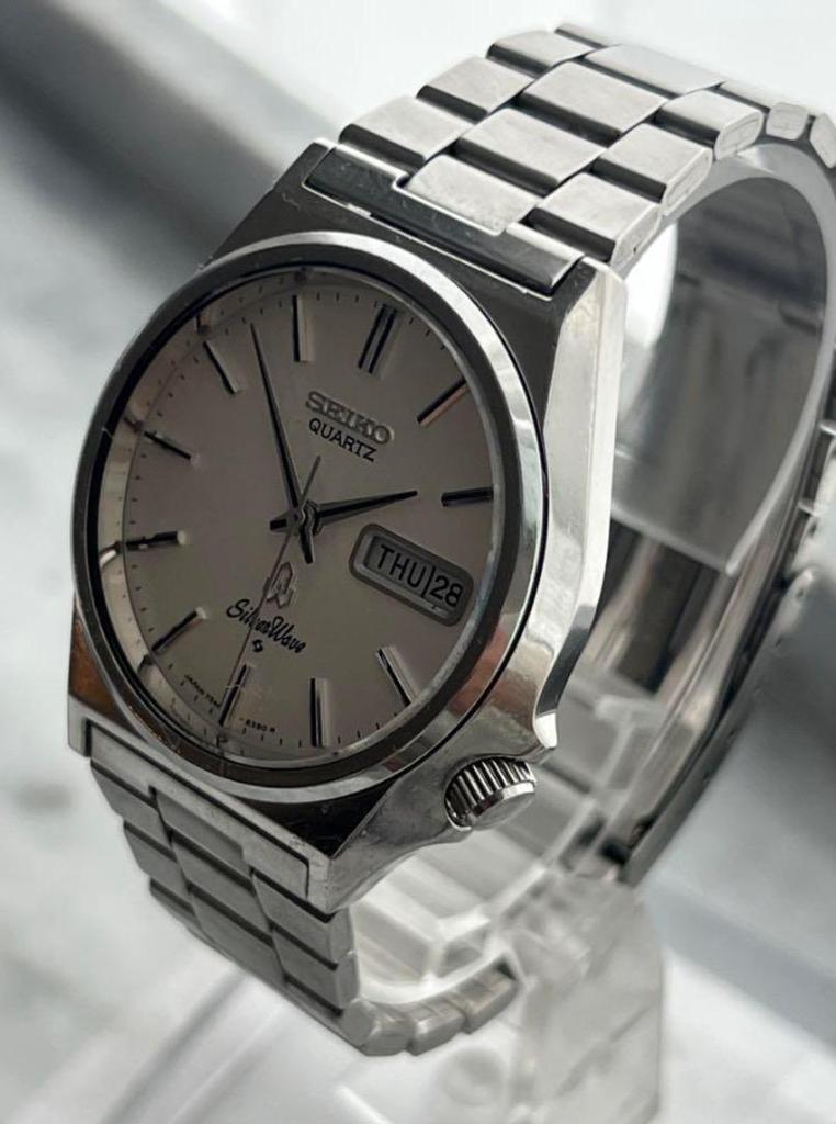 [USED] Battery Replaced SEIKO SilverWave DAYDATE Popular