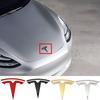 Authentic Model 3/Y Metal Logo Emblem - Front or Rear Trunk Replacement Kit Exterior Decoration Parts Car Accessory