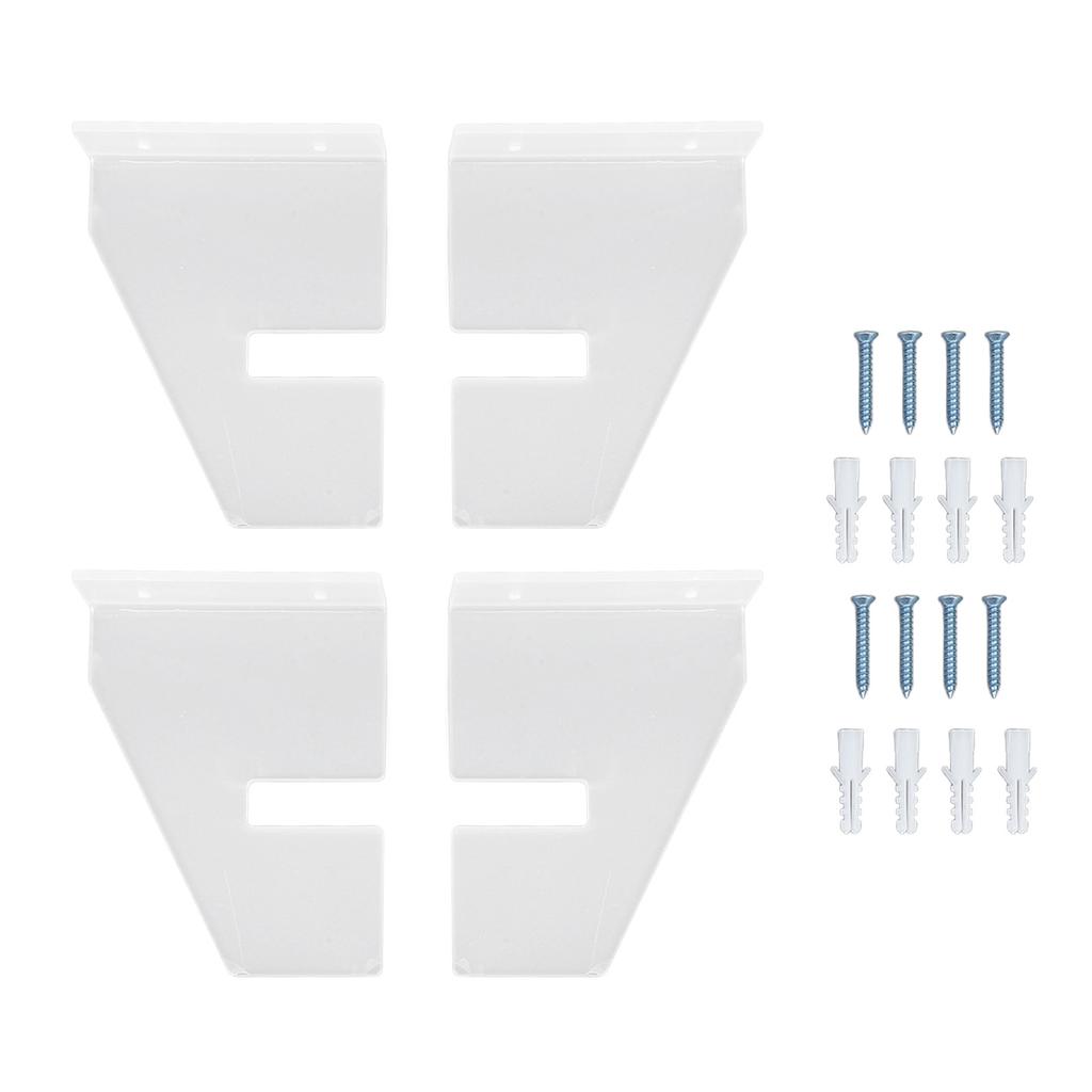 Skateboard Wall Mount Clear Acrylic Storage Display Deck Skateboard Wall Rack for Longboards