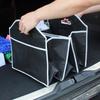 2 Pcs Non-woven Fabric Car Trunk Storage Boxes, Foldable Car Storage Bags for Vehicle Trunk Storage