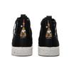 SNOOPY x Anta Life Collection Durable Breathable High-Top Skateboard Shoes Men's Black Sneakers 912138604-2