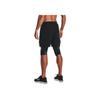Under Armour Codzienne sportowe spodenki dwa w jednym do biegania slim fit męskie spodenki czarne 1361526-001