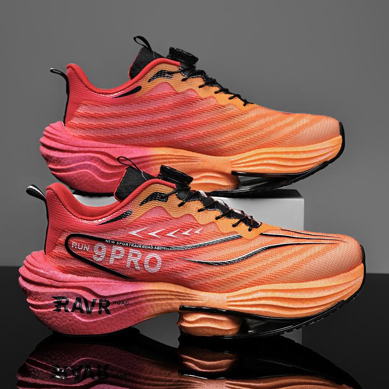 Laufschuhe Carbonplatte Spezialität Marathon Herren Sport Atmungsaktiv Leicht Damen Bequeme Athletische Rutschfeste Sneaker