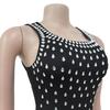 C7117 Fashion Women's Sleeveless U-neck Bodycon Dress with Hot Drilling, European and American Style.