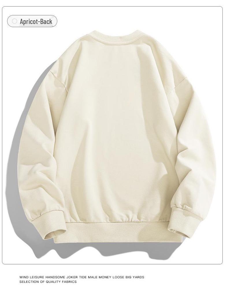 Men's Autumn Spring Long Sleeve Pullover Hoodie