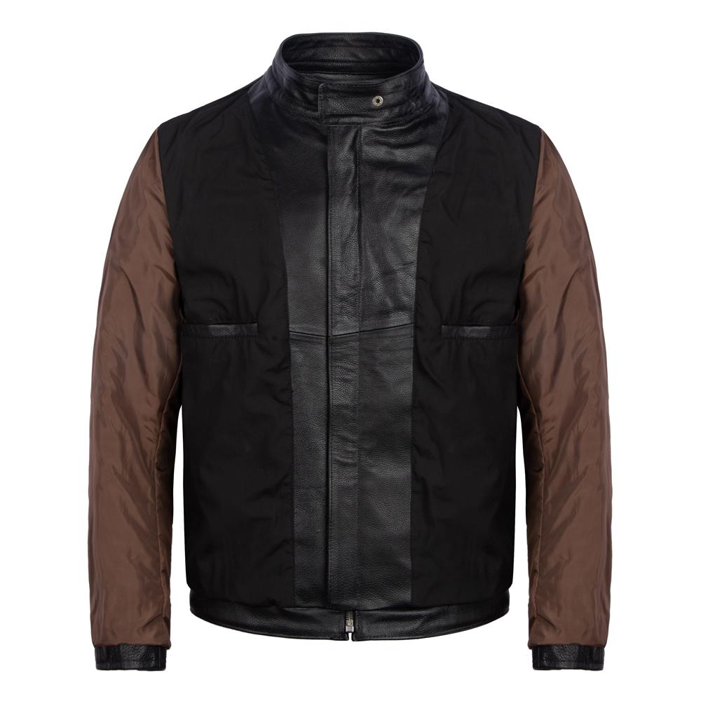 Black Motorcycle Jackets Genuine Cowhide Leather Coats Men Leather Jacket Riding Biker Jackets For Men Clothing Winter