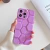 Three-dimensional Football Pattern Suitable for Ip16pm Phone Case, Liquid Skin Feel Spray Oil Apple 15pm Diamond-shaped Full Cover Protective Case