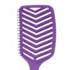 3 Pieces Hair Brush Comb Set Hollow Out Hair Brush Double Tooth Hair Comb Hair Shampoo Brush for Detangling and Styling