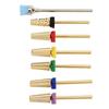 7pcs Nail Drill Bits Stainless Steel Replacement Nail Drill Heads for Manicure Grinding