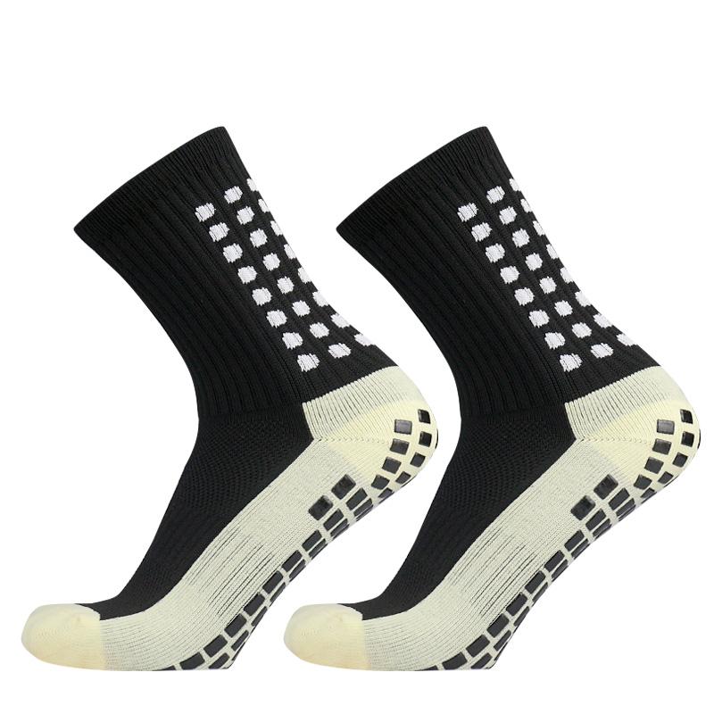 

4 pairs Anti-slip Soccer Women Men Outdoor Sport Grip Football Yoga Socks
