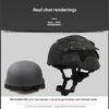 MICH2000 Tactical Helmet with 2nd Gen Cover, 1.3KG Fiberglass, Anti-Riot & Anti-Impact, 57-60CM for Security