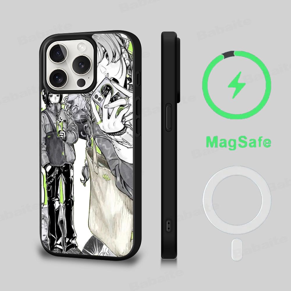 A-Aya O-Oosawa K-Koga M-Mitsuki Phone Case Magnetic Case For IPhone 16 14 13 12 11 15 Pro Max Plus For Magsafe Wireless Charge