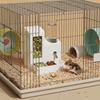 Large Capacity Automatic Hamster Feeder Leak Proof Removable Pet Drinking Fountain No Drip Plastic Hamster Water Bottle