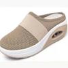 Spring and Summer New Large Size Lazy Shoes One Pedal Bag Head Mesh Mesh Shoes Women's Slippers Women's Large Size
