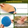 Bird Bath Copper Disk, 0.6mm Thick with Stable Triple-Point Support, All-Season Use, Universal Fit for Outdoor Birdbath
