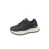 Leather platform sneakers women's Forrest Gump shoes 2025 new autumn and winter velvet warm two cotton shoes casual shoes