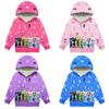79093 4 Colors Kids Boys Girls Animal Hospital Print Casual Long Sleeves Jacket