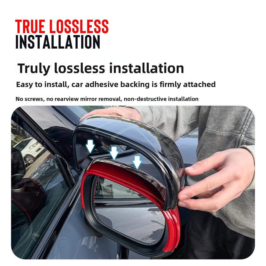 EOPL9 Suitable for BMW Mini Tram Rearview Mirror Decorative Case Cooper Modified J01J05 Rearview Mirror Protective Cover