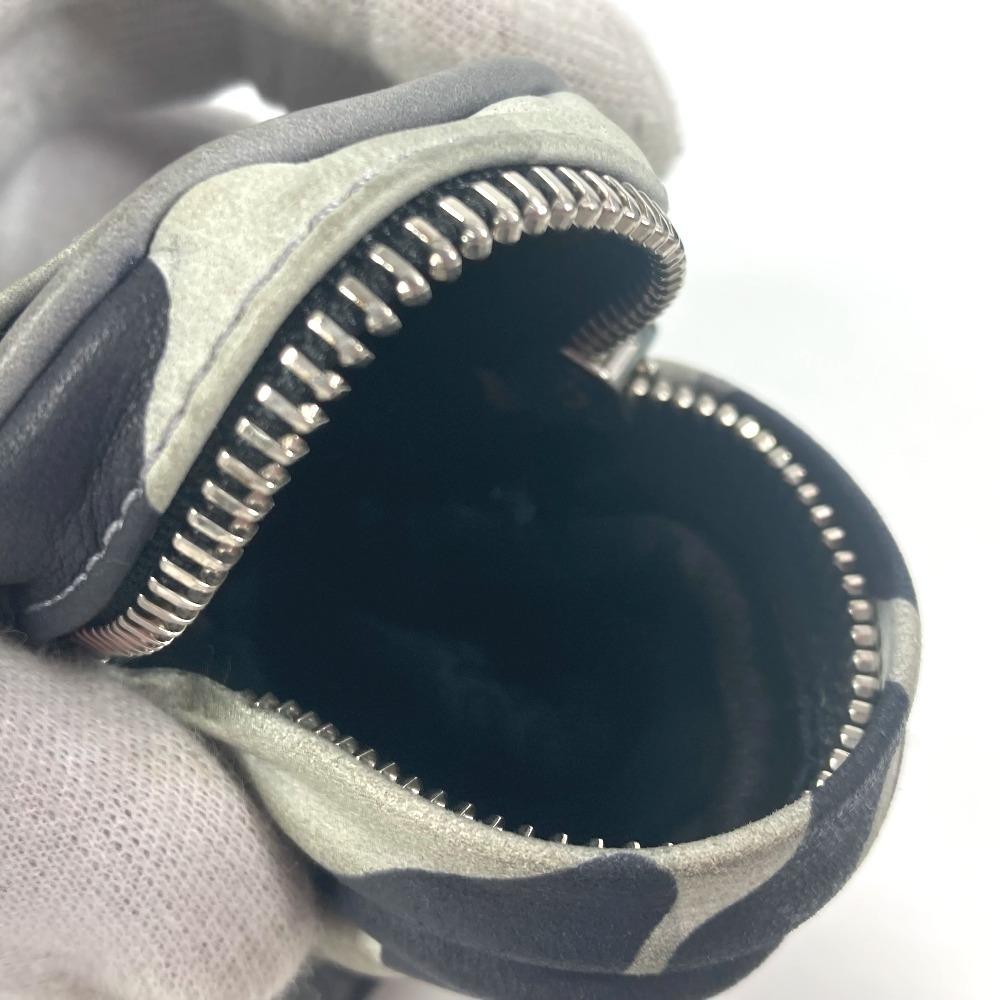 CHROME HEARTS WRISTHER BACK PACK Camouflage Pouch Bracelet Pouch Leather Gray
