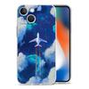 Phone Case For iPhone 17 Air Cases iPhone 16 15 12 13 14 Pro Max SE 7 8 Plus iPhone11 Clear Soft Cover Airplane Pattern