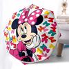 Minnie Mouse, Bowtique Themed Automatic Opening and Closing Umbrella, Brightly Colored 8-rib Portable Umbrella, Suitable for Men and Women, A Perfect