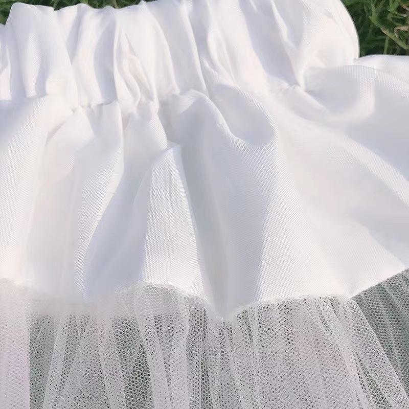 JK Cloud Soft Tulle Lolita Petticoat: Lightweight Summer Pleated Underskirt for Dogs
