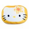 MORIPiLO Sanrio Characters Hello Kitty Body Pillow (Face-Cut Cushion) Skin-Friendly Micro Fabric Plush Toy Nap Pillow Yellow 32x23x10cm by Morishita