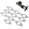 10pcs 35mm 38mm Wastegates Gasket Graphite Aluminum Turbo Exhaust Gasket Car Accessory