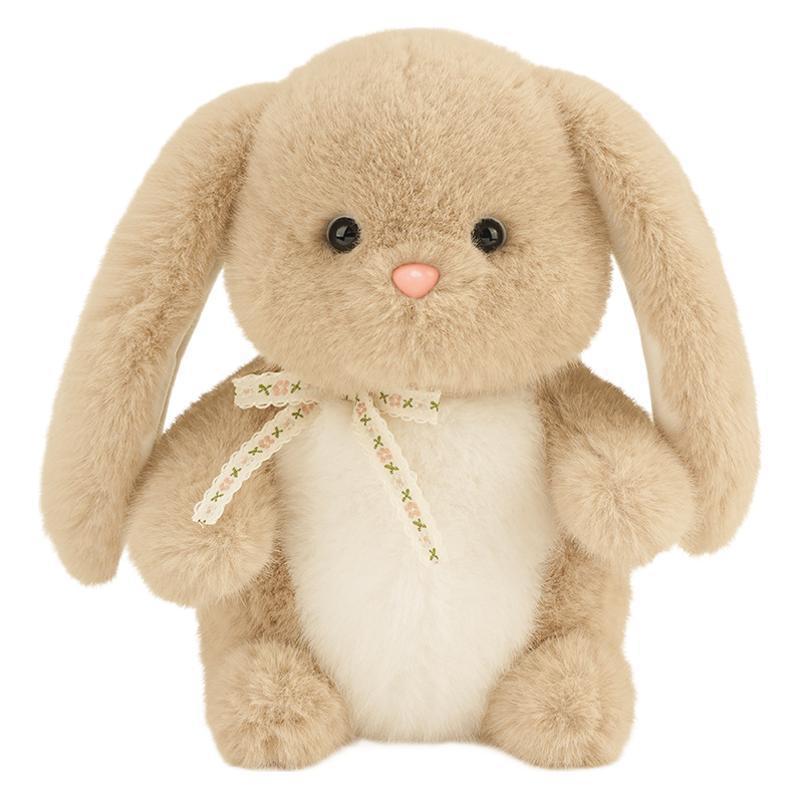 Cute Little Rabbit Doll Sleeping and Holding Doll Comforting Dolls To Give Girls Birthday Gifts