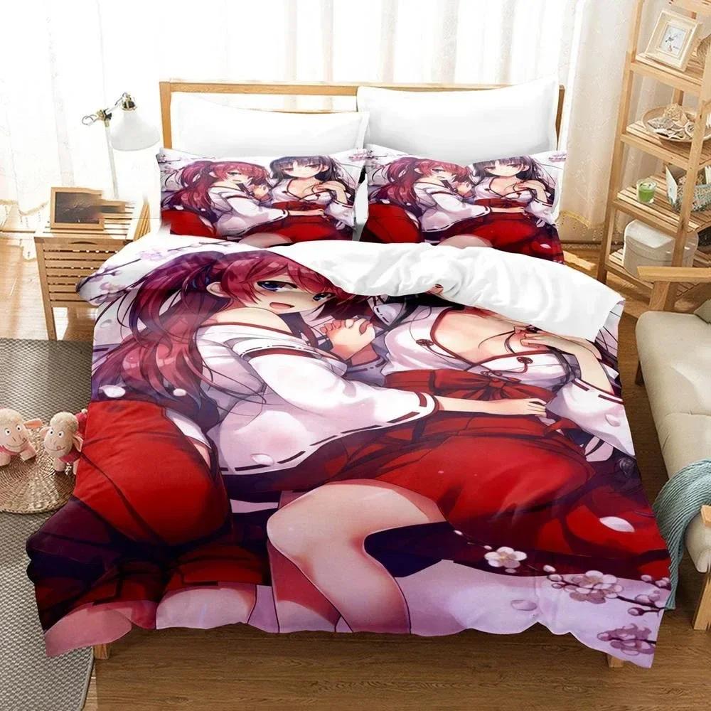 3D Classroom of the Elite Bedding Set Printed Bed Set With Pillowcase Bed Duvet Cover Soft Single Double Queen Super King Size