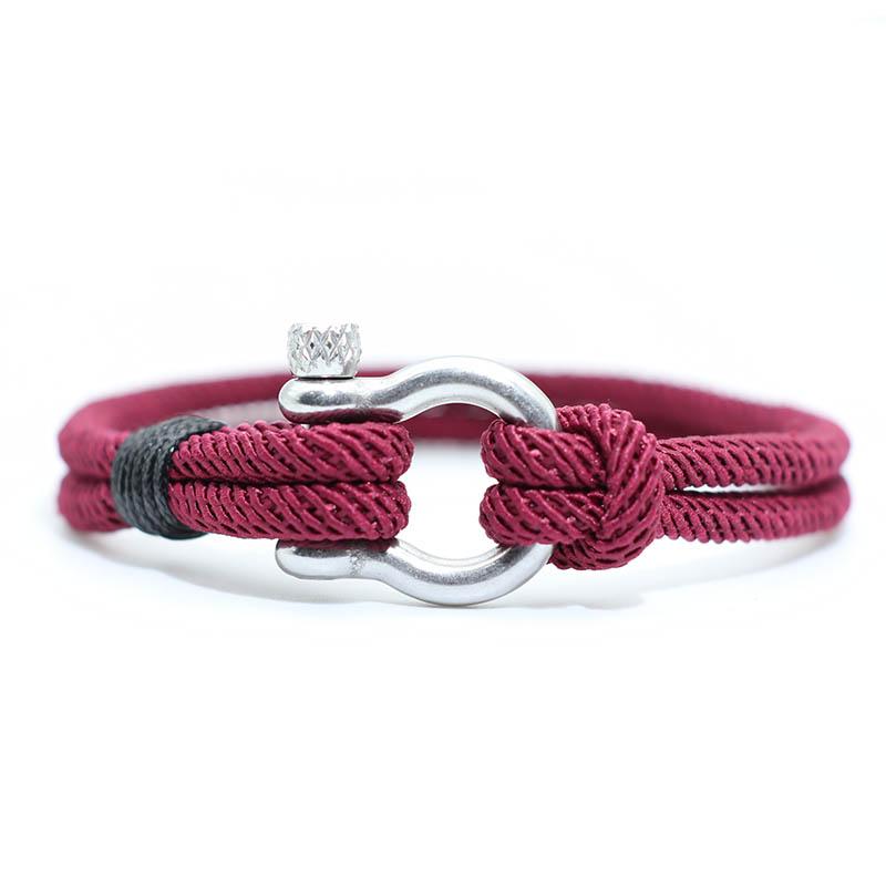 Купить Мужской браслет 4 мм Lucky Rope Braclet Homme Love Gift для ...