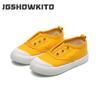 Kids Canvas Shoes for Boys Girls Children Skate Sneakers Candy Color Kindergarten School White Shoes Soft Anti-skid Classic Hot