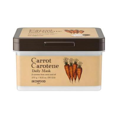 Máscara Facial Diária de Cenoura (30 folhas)