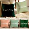 Natural And Quiet Iowkey StyleInnisfree Cushion Cover Pillowcase Antidustmite Living Room Sofa Decor Cushion Room