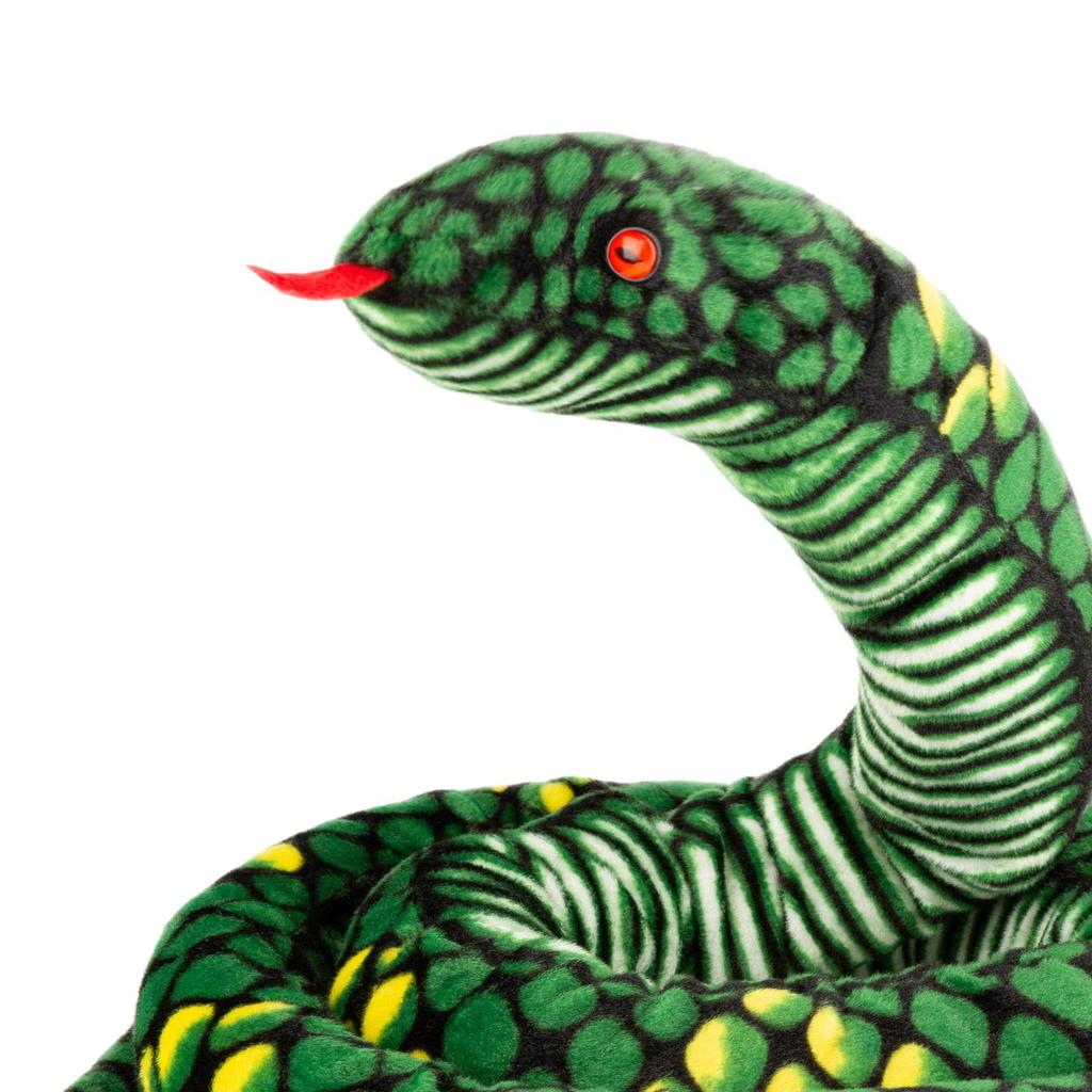 Realistic Animal Stuff Snake Soft Snake Stuffed Animal for Birthday Children