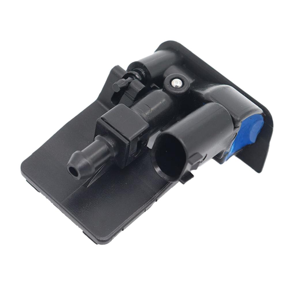 Durable Windshield Washer Sprayer Easy Replacement Precise Spray Windscreen Washer 61667183343 Durable for Front Hood