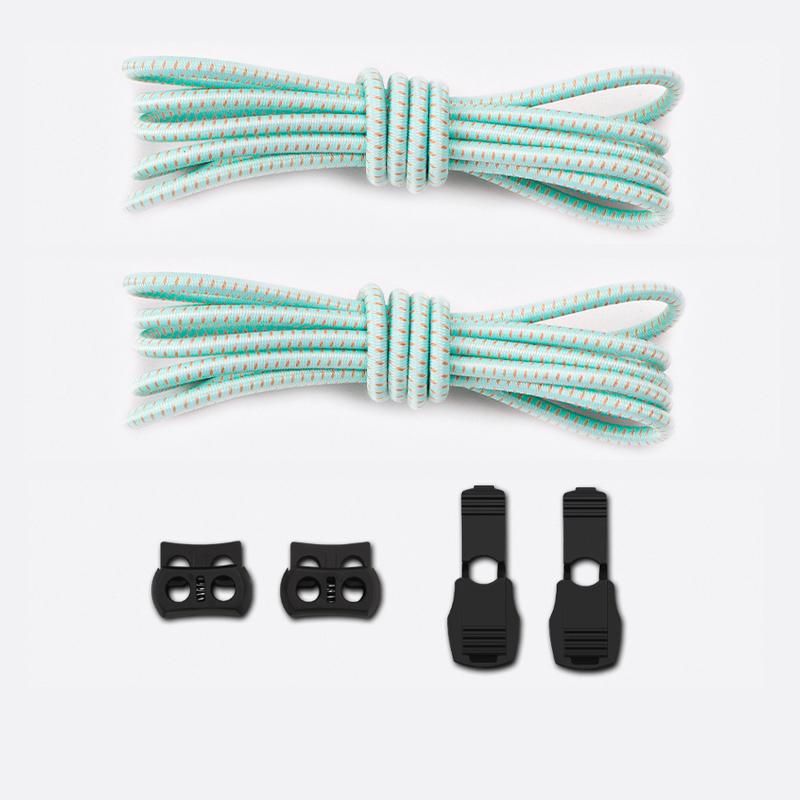 1Pair/3Pair New Unisex Round Elastic Shoelace High-Quality Laces for Sneakers and Casual Shoes Available in A Variety of Colors