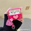 ins style rose love AirPods1/1/1/1 generation Apple earphone cover pro1/pro1 bluetooth headset