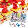 Heat Resistant Baking Mold Multi Use Silicone Decorating Numbers Chocolate Candy Mold Party Supplies