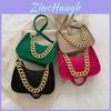 Stylish 2023 Summer Fashion Women's Vintage Chain Crossbody Shoulder Bag For Trendy Everyday Use