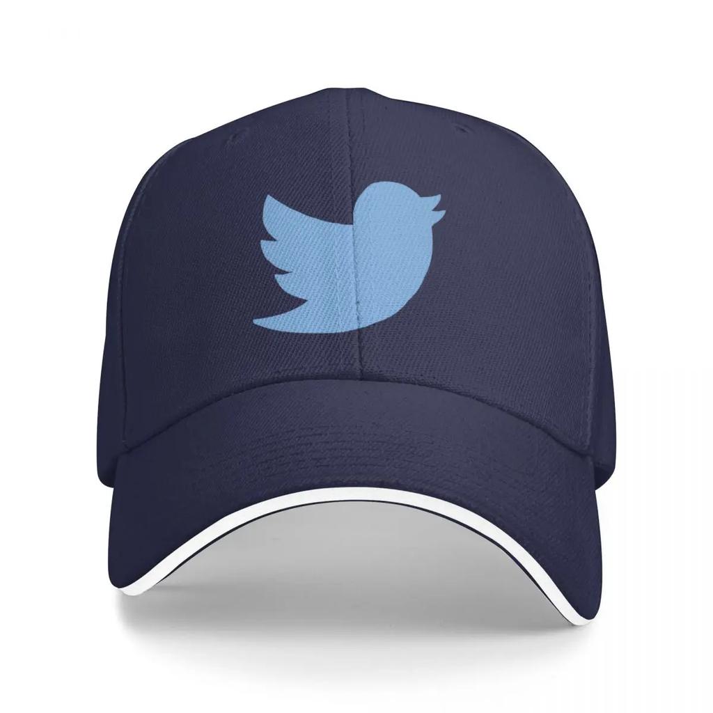 TWITTER BLUE BIRD Baseball Cap Cute Sailor Cap for Men Winter Hats   Wos Hats Mens