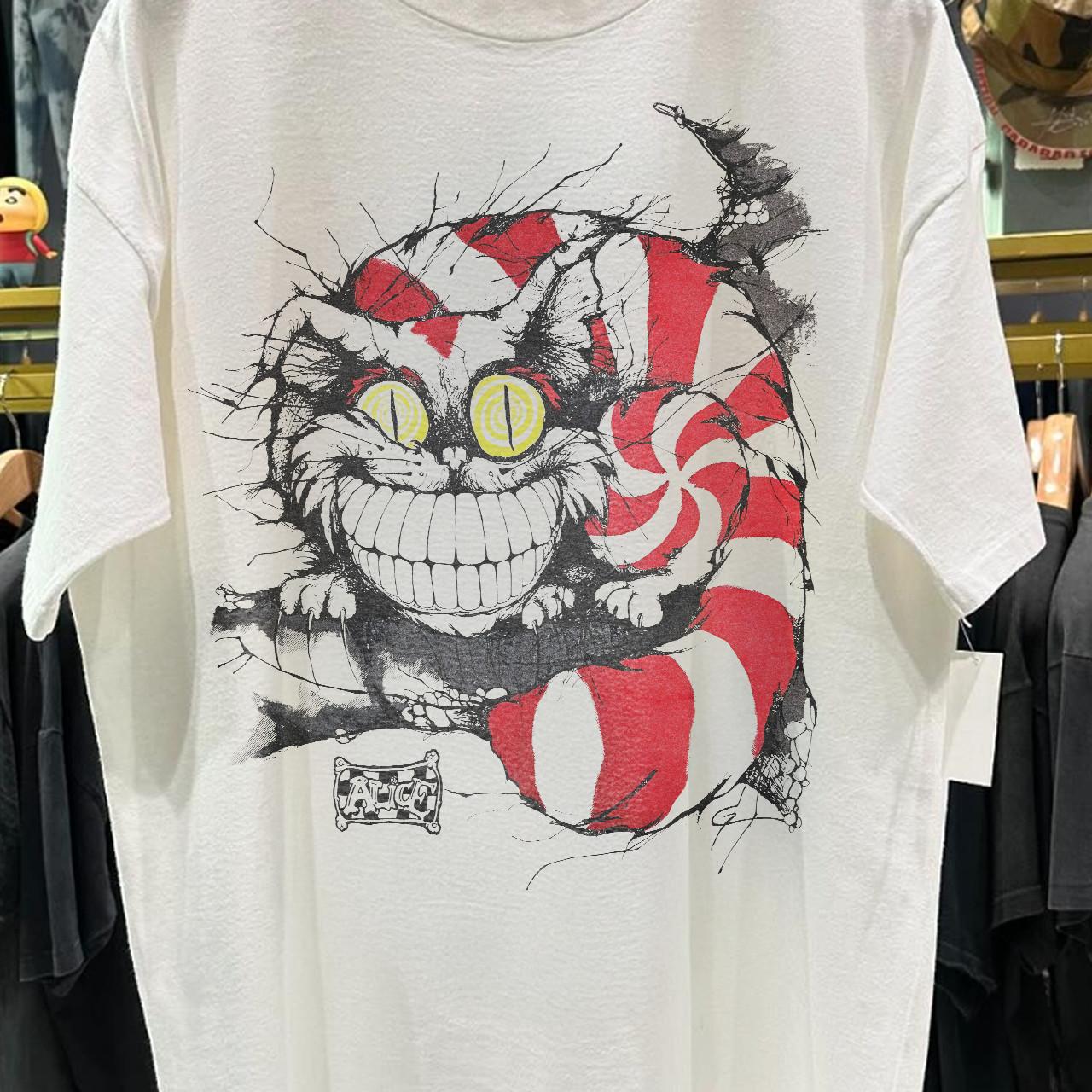 90 s  Were All Mad Here  Promo T-Shirt White XXL 4XL